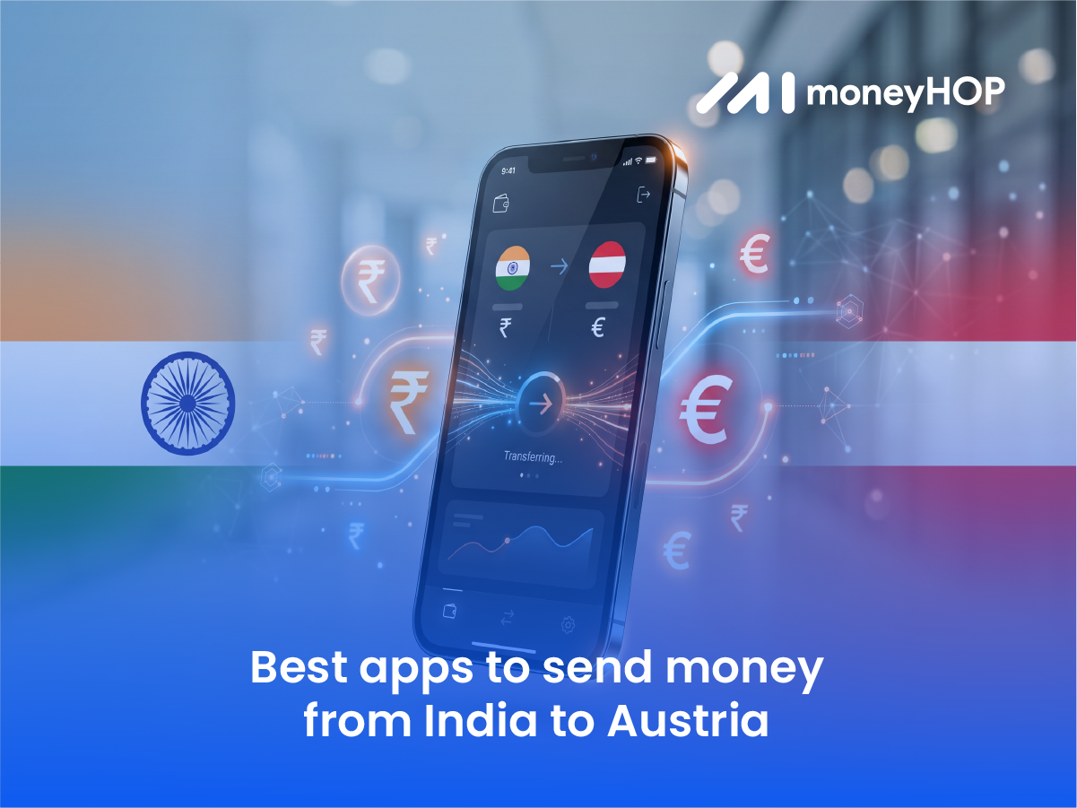 Best Apps to Send Money from India to Austria in 2026