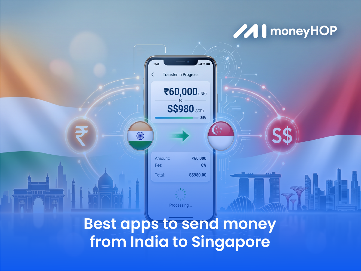 Best Apps to Send Money from India to Singapore in 2026